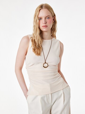 Koton Top in Beige: front