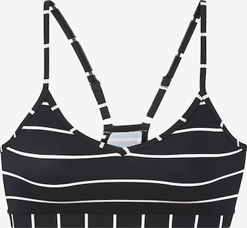 BENCH Bustier Bikinioverdel i sort: forside