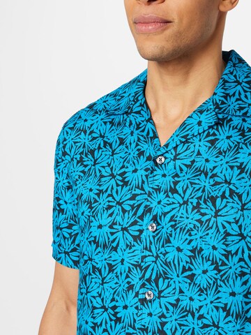 Michael Kors - Ajuste regular Camisa en azul