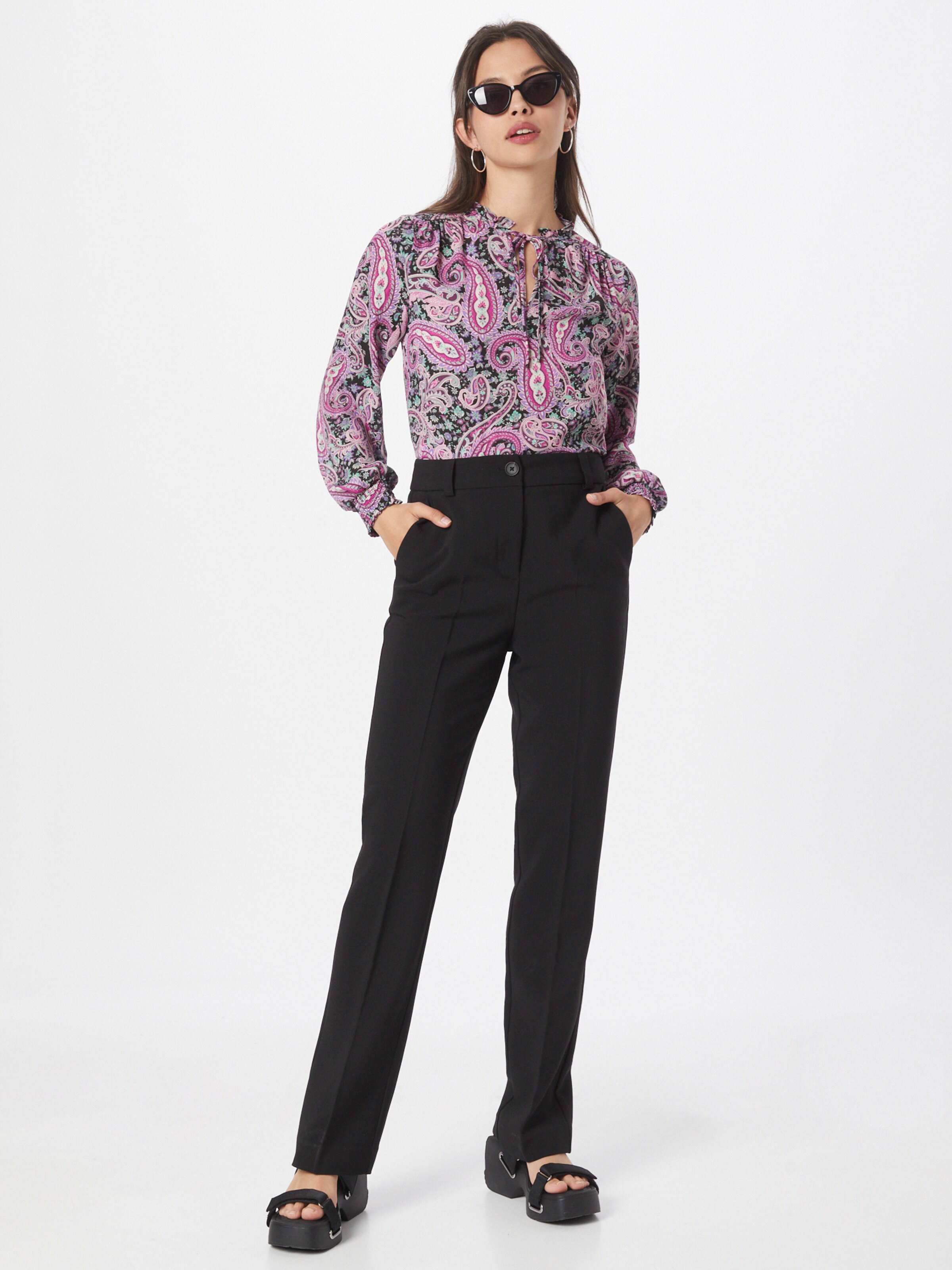 Frauen Große Größen Wallis Bluse in Lila - YY61676 Frauen Große Größen Wallis Bluse in Lila - YY61676