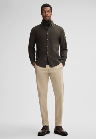 STRELLSON Regular Broek 'Tius' in Beige