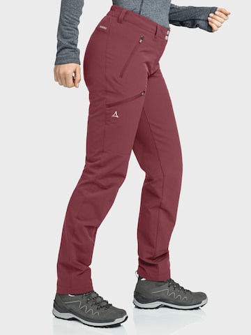 Schöffel Regular Outdoorbroek in Roze