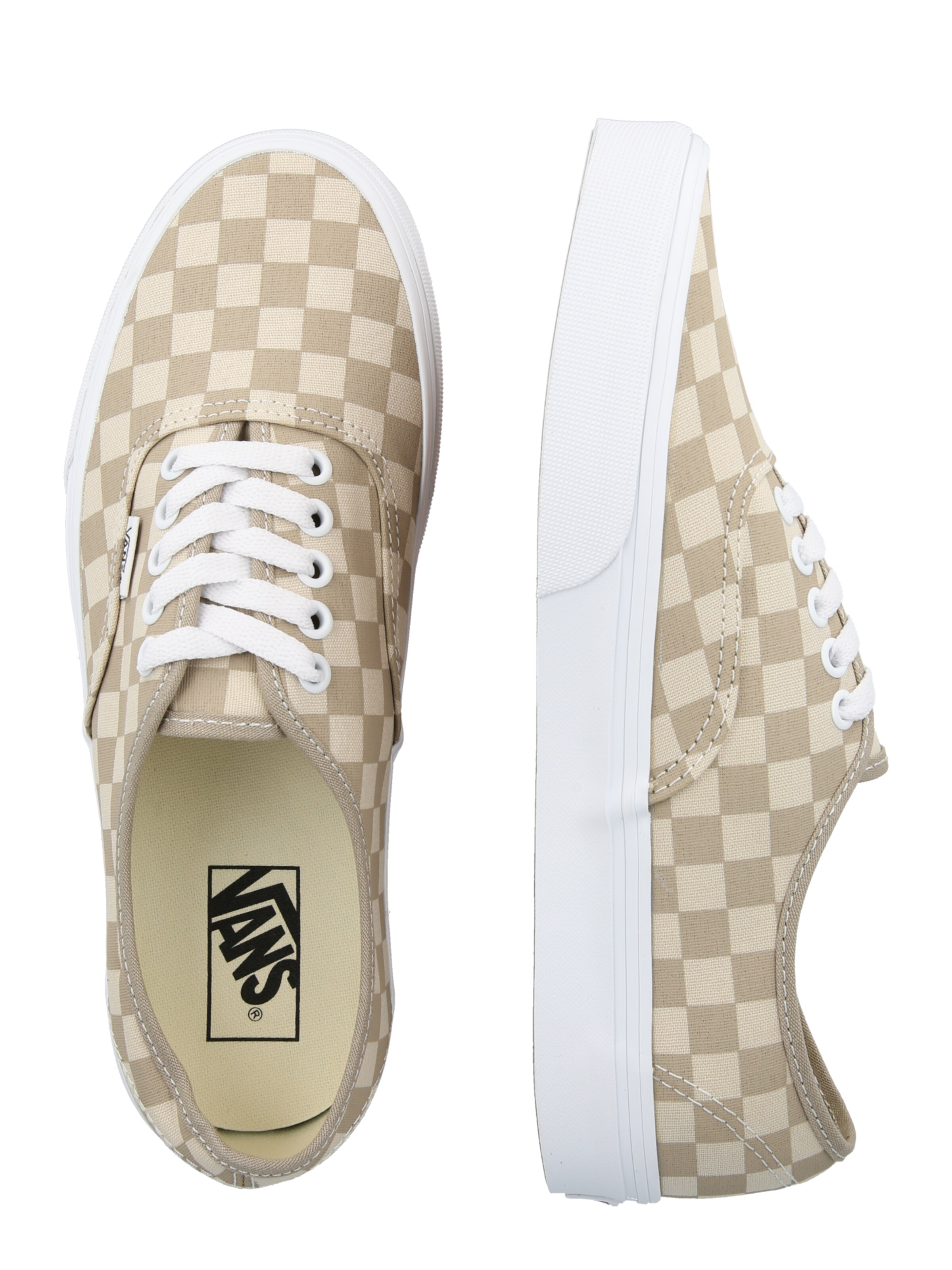 Baskets basses 'Authentic' VANS en beige