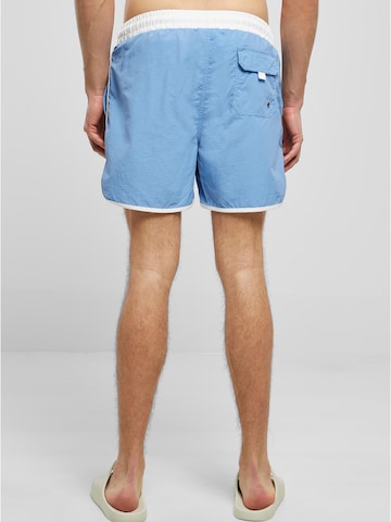 Urban Classics Zwemshorts in Blauw