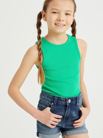 WE Fashion Top in Green: front