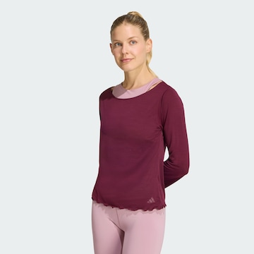 ADIDAS PERFORMANCE Functioneel shirt 'Motion' in Rood: voorkant