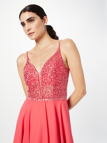 Robe de cocktail SWING en rouge