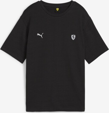 PUMA Performance Shirt 'Scuderia Ferrari' in Black: front