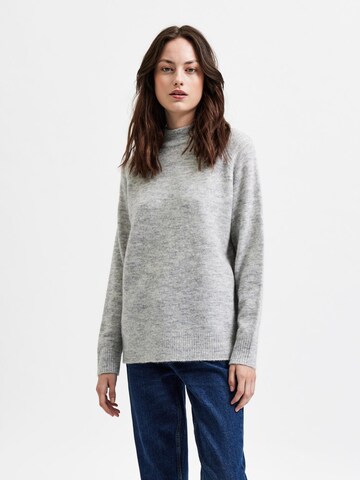 Pullover 'LULU' di SELECTED FEMME in grigio: frontale