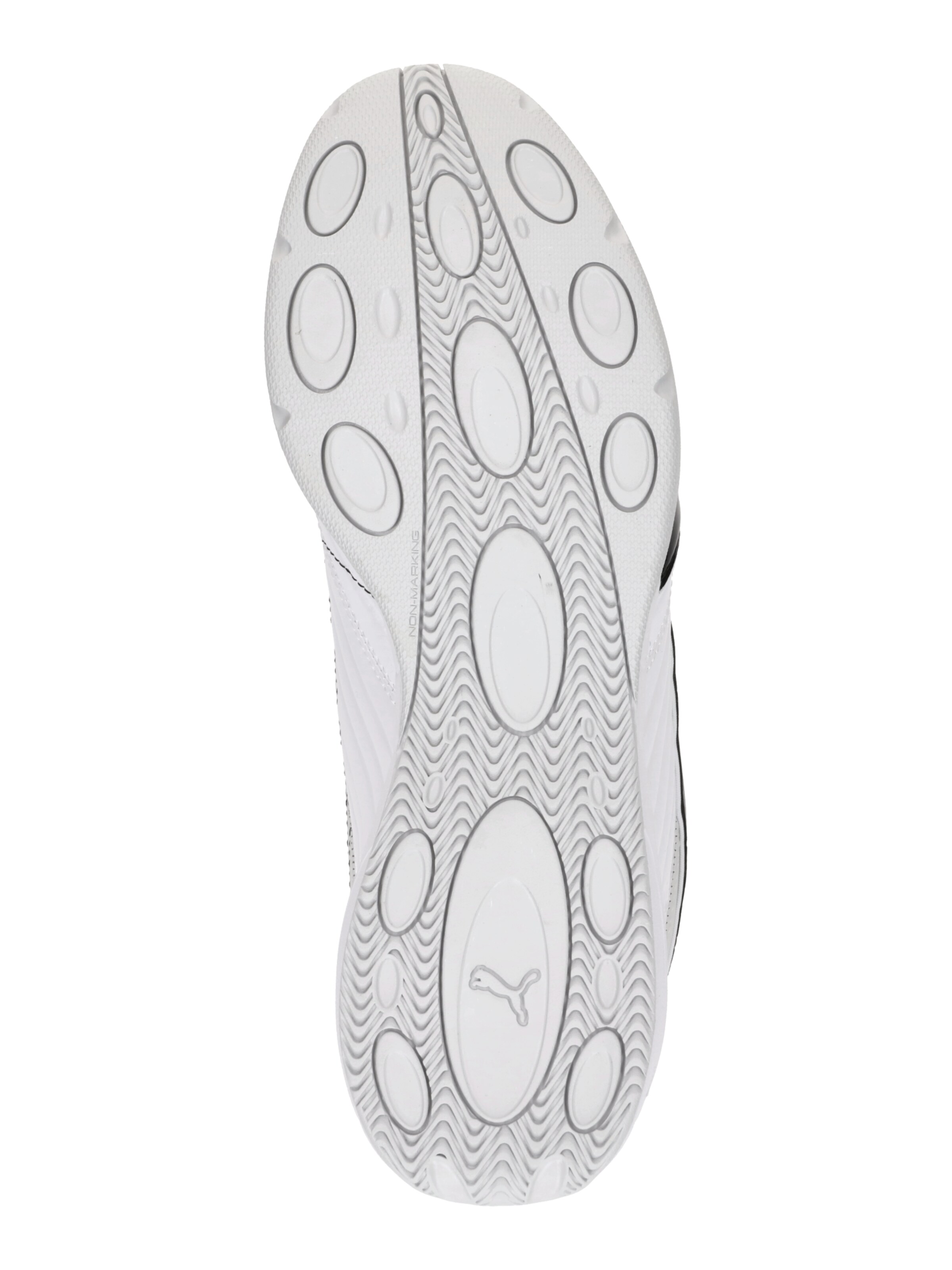 Baskets basses 'V-S2 Goalgetter' PUMA en blanc