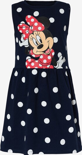 Disney Minnie Mouse Kleid in dunkelblau / rot / schwarz / weiß, Produktansicht