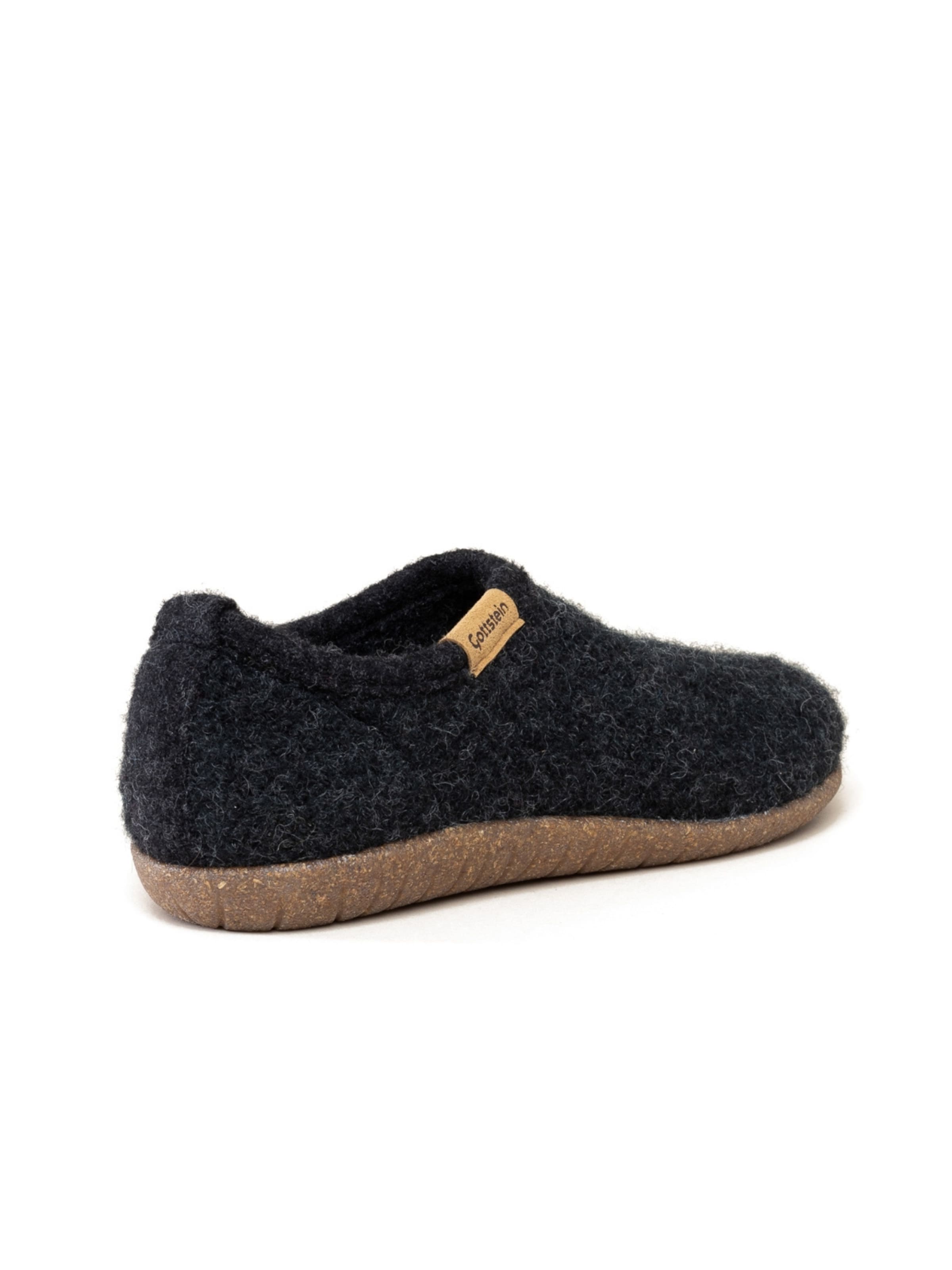 Gottstein Hausschuh 'Walkpantoffel Alpine Midcut RU'‌ in Schwarz