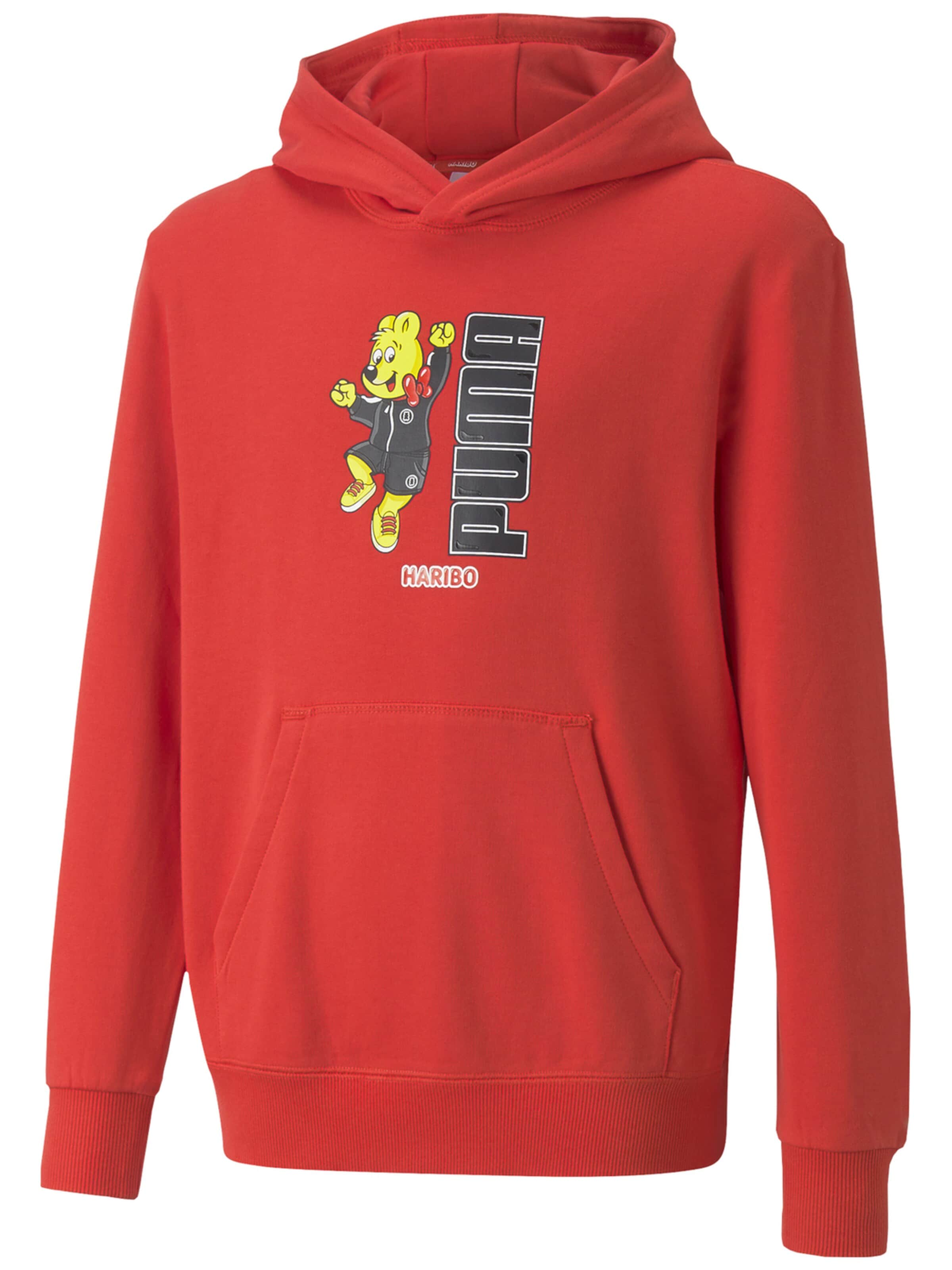 Giacca di felpa 'Puma Hoodie' di PUMA in rosso: frontale