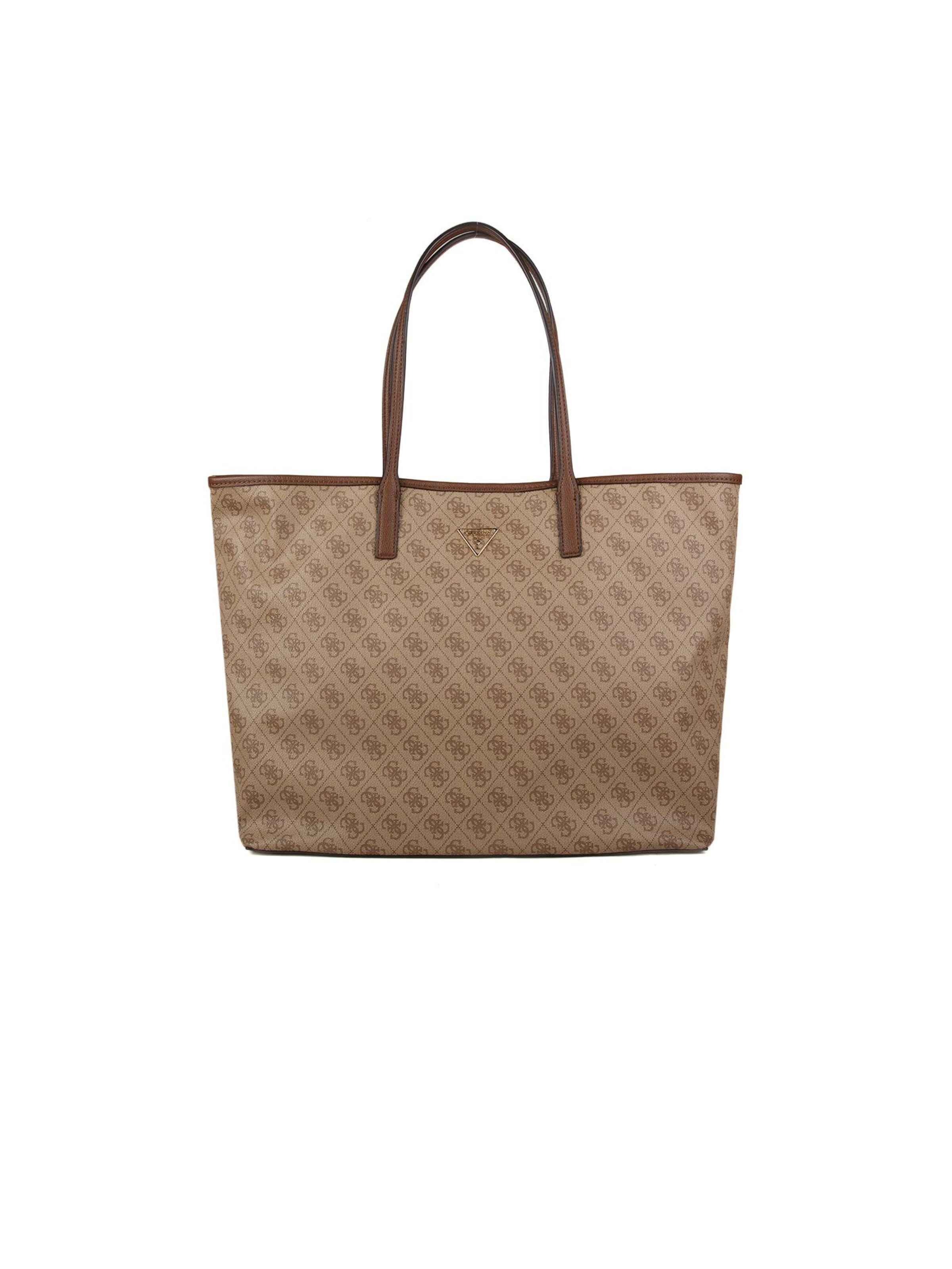 GUESS Handtas 'Victtoria Large 2 In 1 Tote' in Bruin