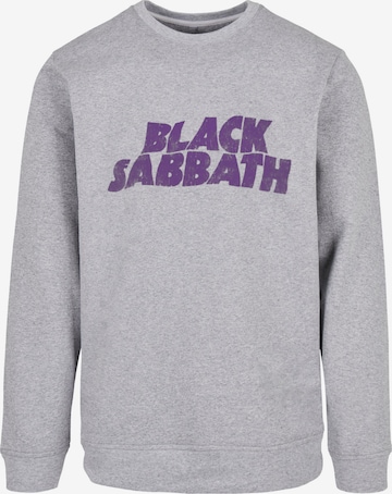 F4NT4STIC Sweatshirt 'Black Sabbath' in Grey: front