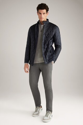 JOOP! Jeans Knit Cardigan 'Hardi' in Grey