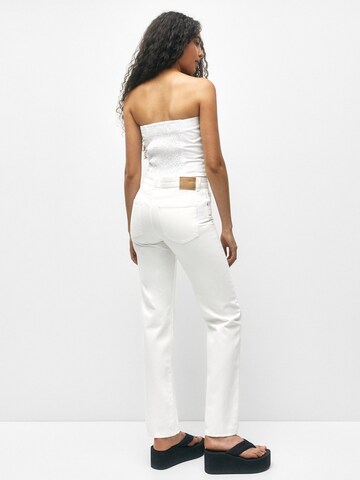 Haut Pull&Bear en blanc