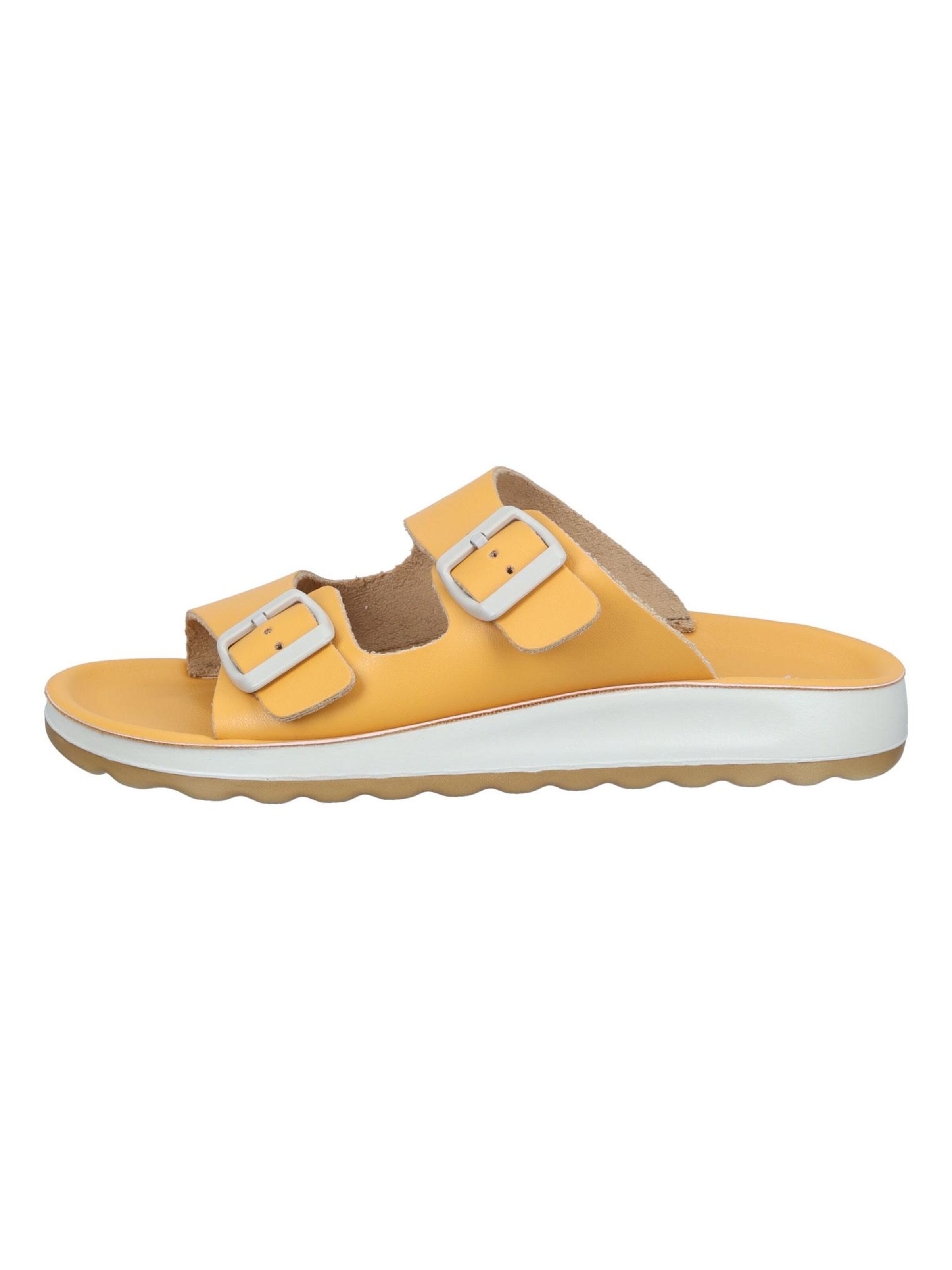 FLY FLOT Mules in Yellow