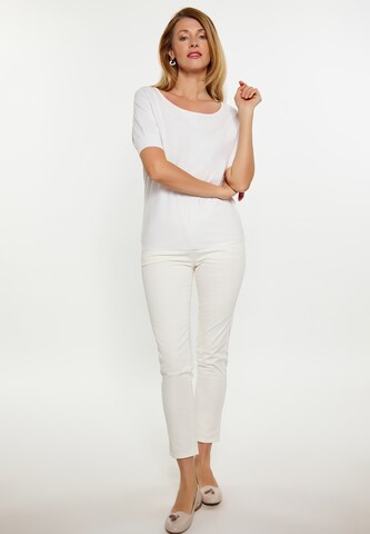 Pull-over Usha en blanc