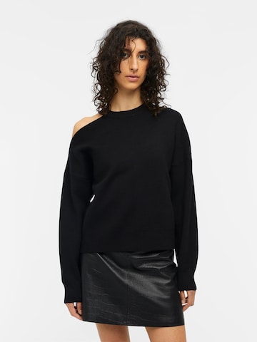 OBJECT Sweater 'GUNVOR' in Black: front