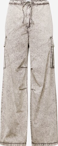 Pantalon cargo WEEKDAY en gris : devant