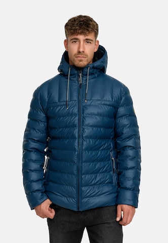 INDICODE JEANS Between-season jacket 'INAmiso' in Blue: front