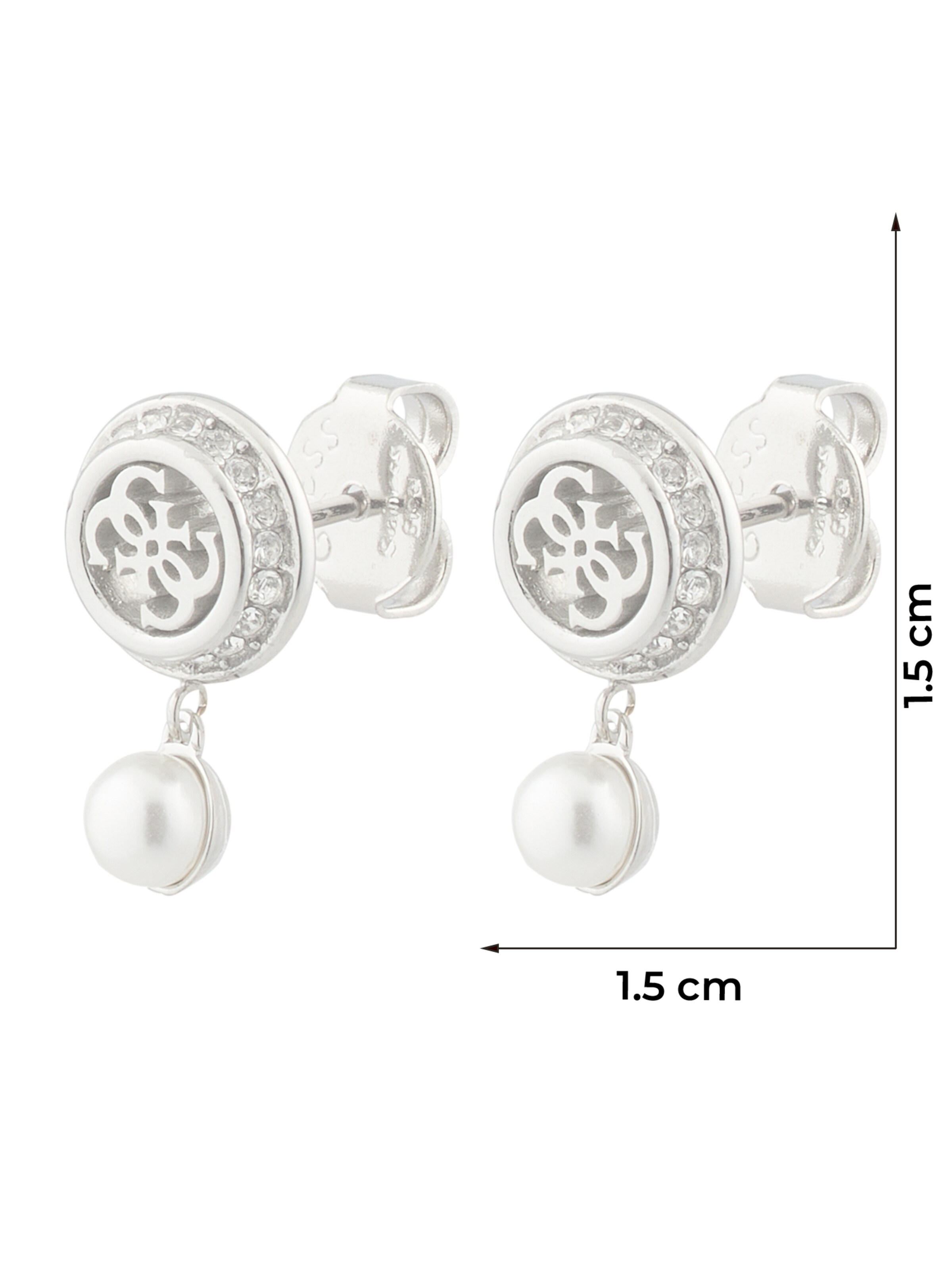 GUESS Серьги в Серебристый