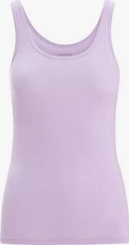 T-shirt fonctionnel 'Siren' ICEBREAKER en violet : devant