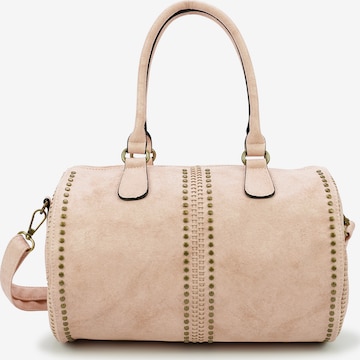 Emma & Kelly Handbag in Pink: front