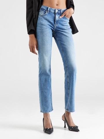 QS Regular Jeans 'Catie' in Blauw: voorkant