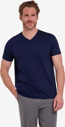 FALKE Shirt 'Essential Cotton' in Blau: Vorderseite
