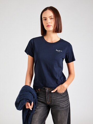 Maglietta 'TOM' di Pepe Jeans in blu: frontale