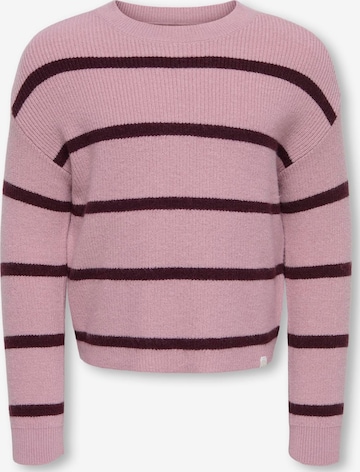 Only Mini Pullover 'KMGFRANCA' in Lila: Vorderseite