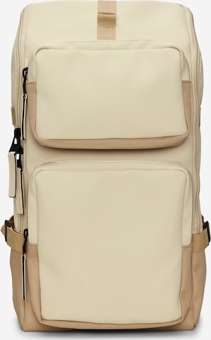 RAINS Rucksack 'Trail' in Beige: predná strana