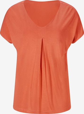 heine - Camisa em laranja: frente
