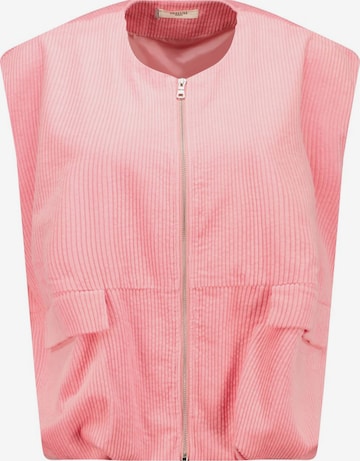 Veste mi-saison Deeluxe en rose : devant