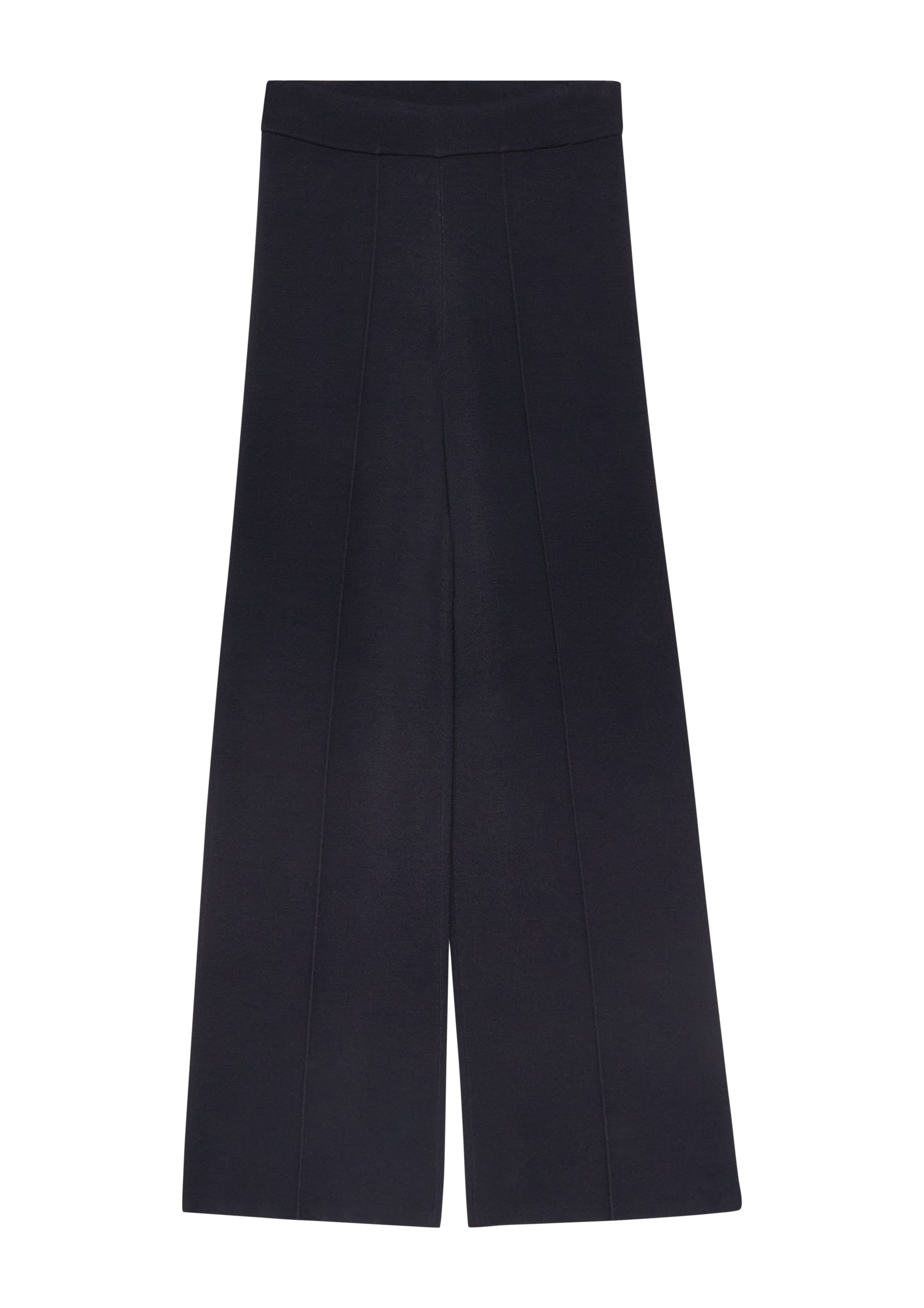 Wide Leg Pantalon COMMA en bleu : devant