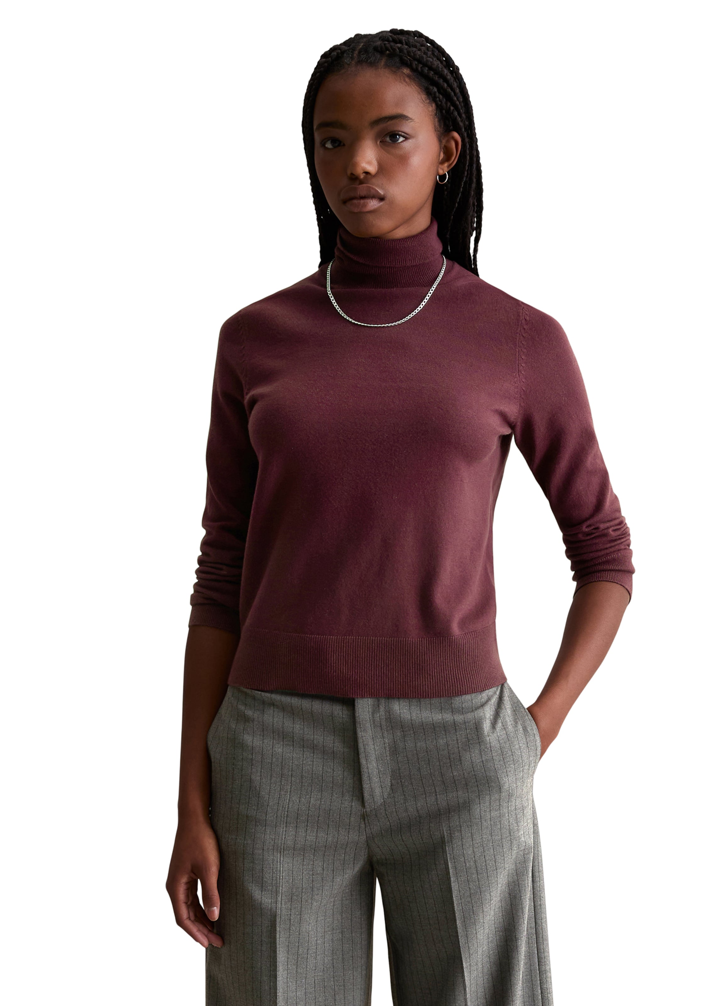 Marc O'Polo DENIM Sweater in Red: front