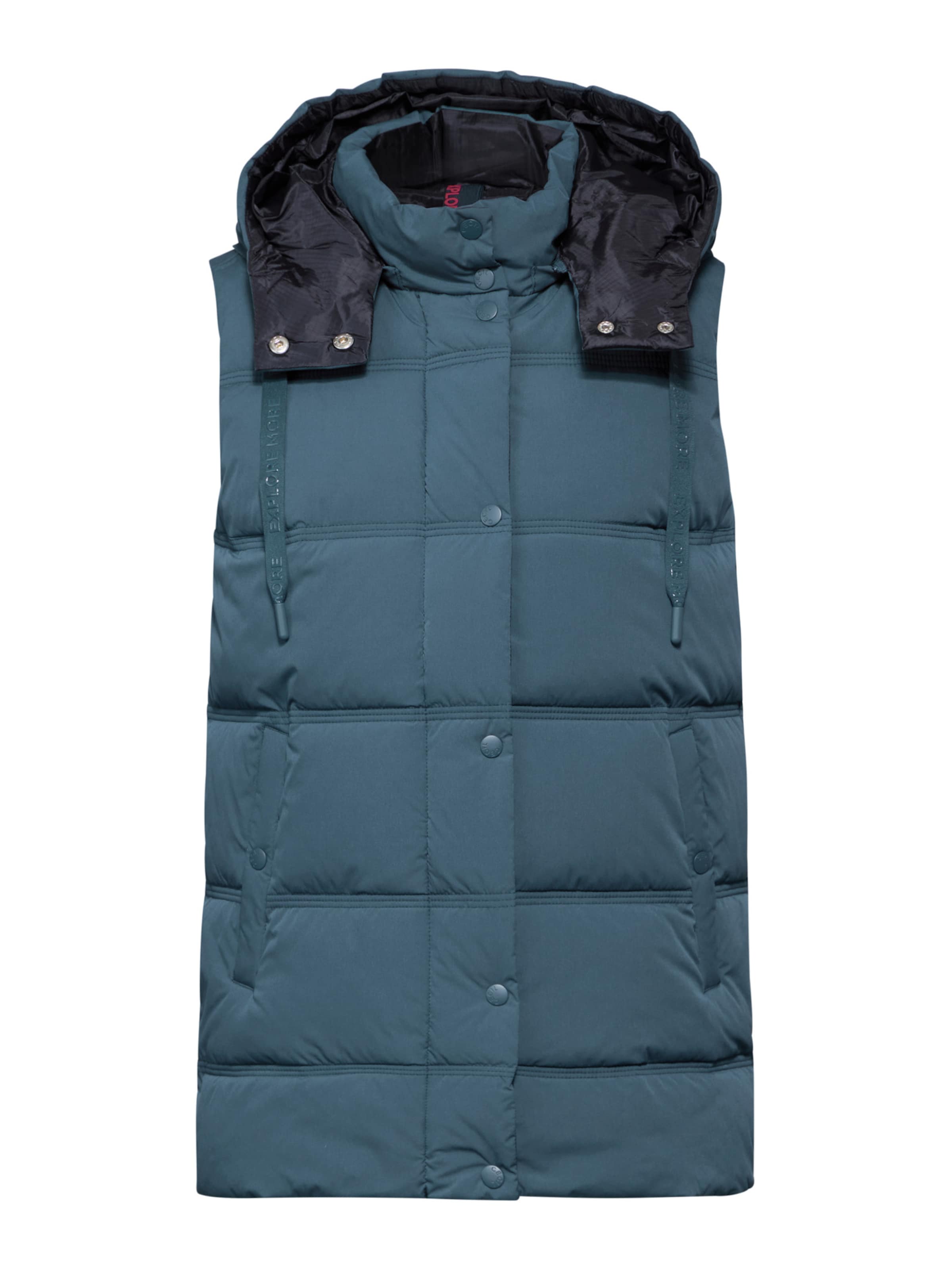 CECIL Vest in Blue: front