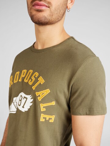 AÉROPOSTALE Shirt 'TRACK 87' in Groen