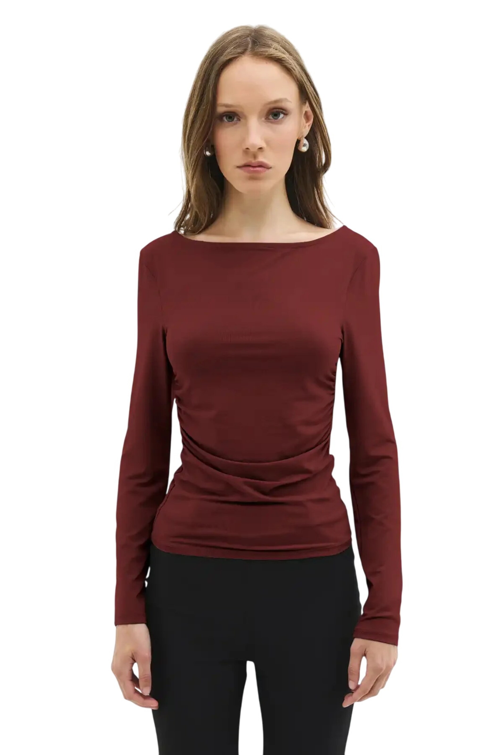 No Matter What Shirt in Rood: voorkant