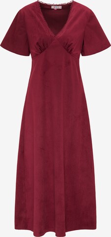 Robe IZIA en rouge : devant