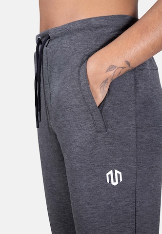 MOROTAI Tapered Workout Pants 'Sakura' in Grey