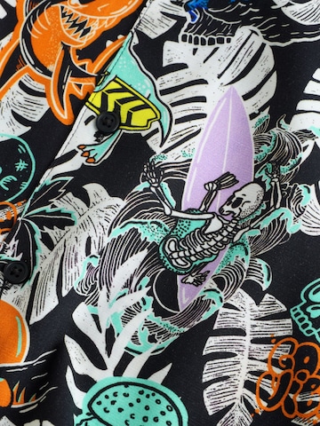 Next Regular Fit Hemd in Schwarz