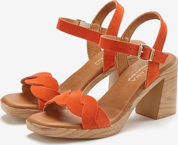 LASCANA Sandale in Orange