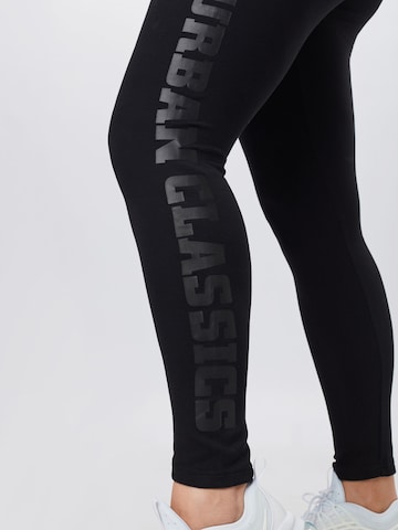 Urban Classics Skinny Leggings in Black