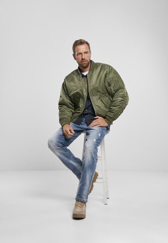 Brandit Between-season jacket in Green