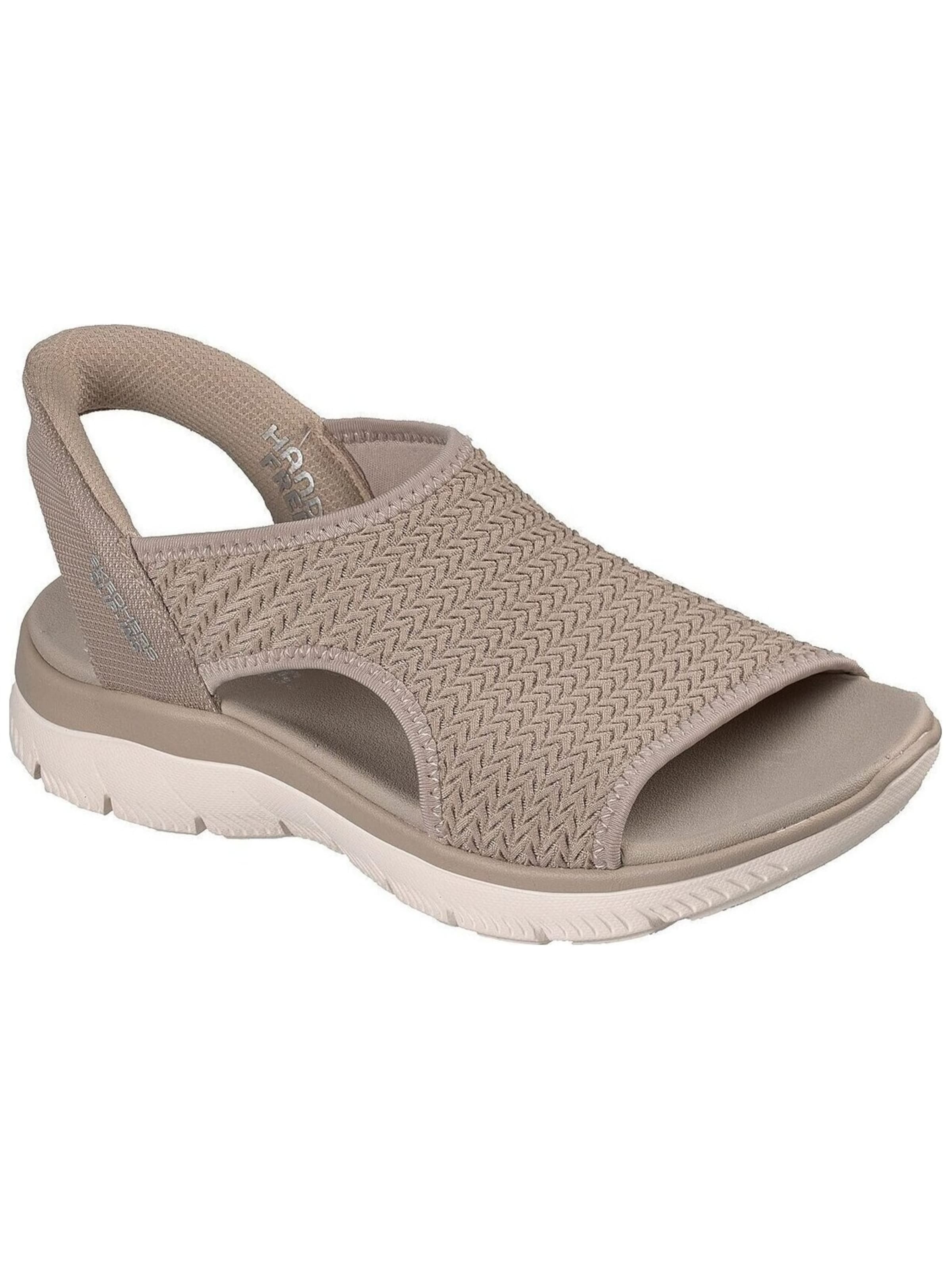 Sandales 'Sweetly Ev' SKECHERS en beige : devant