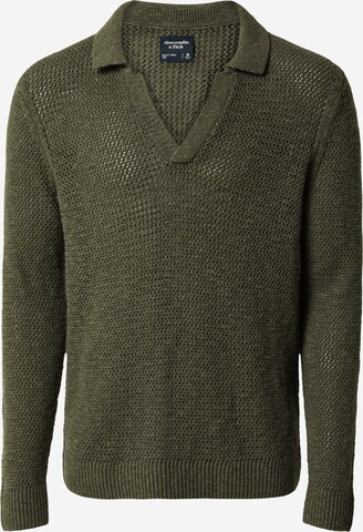 Abercrombie & Fitch - Jersey en verde: frente