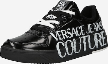 Versace Jeans Couture Ниски маратонки 'STARLIGHT' в черно: отпред